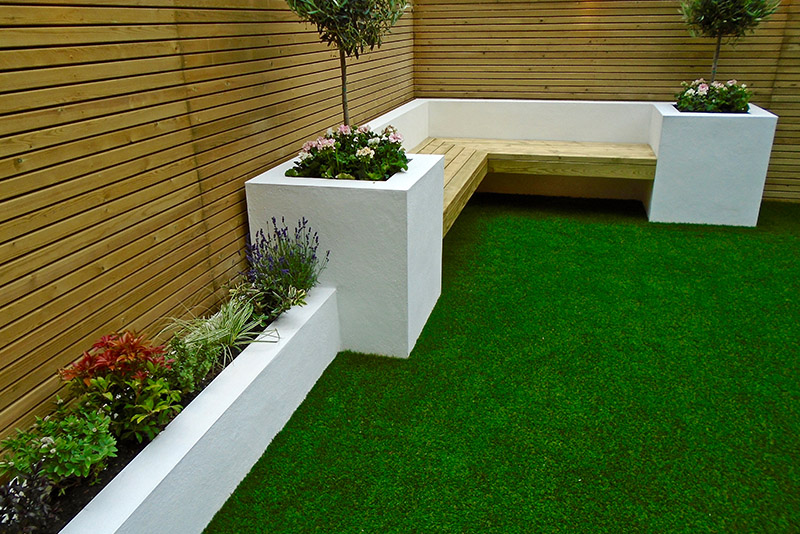 Battersea Built in Seating Project After