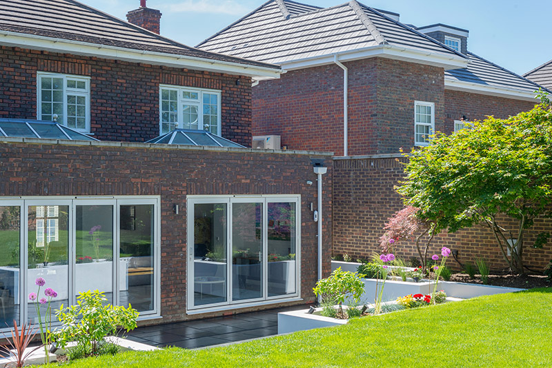 Wimbledon Slate Paving project After